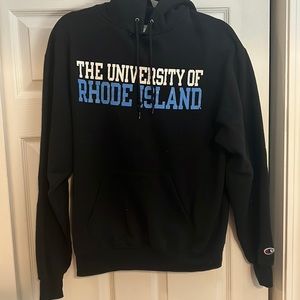 URI black hoodie size medium - some wear but has life left in it